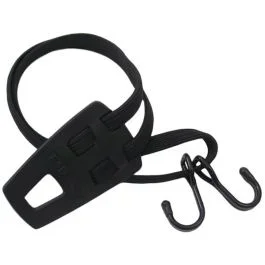 Spanngurte für Vorderrad Gepäckträger Bibia speziell für Transport Fahrräder – Schwarz