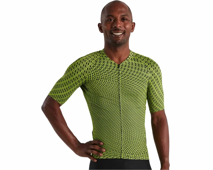 Specialized SL Bicycledelics Trikot kurzarm | hyper green-black