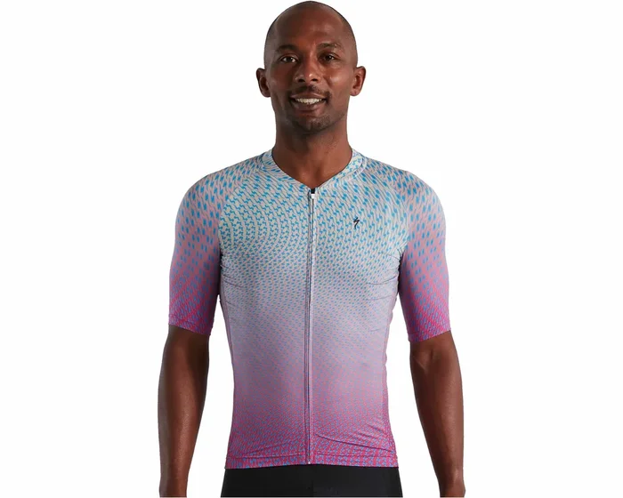 Specialized SL Bicycledelics Trikot kurzarm | ice papaya-pro blue