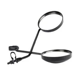 Spiegel Satz mit Klammer Mirage 8mm Universal – schwarz