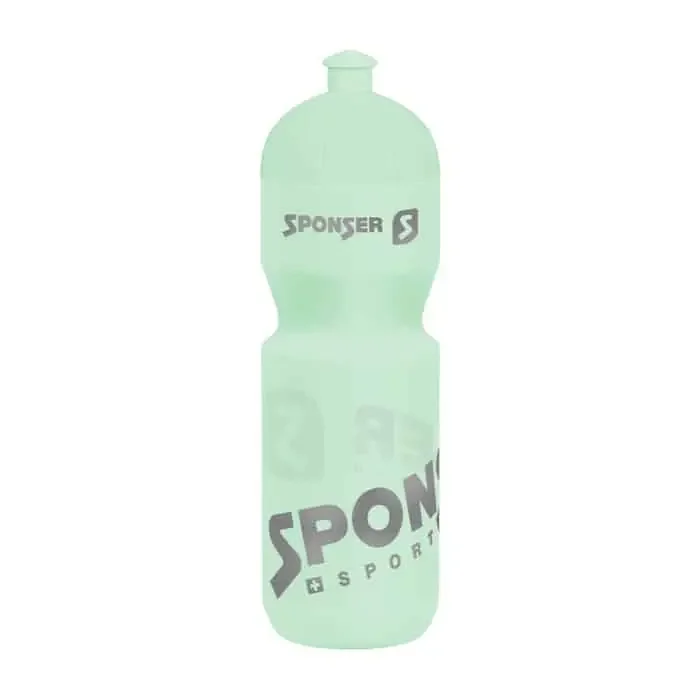 Sponser Bidon 750 ml Fahrrad Trinkflasche grün/anthrazit