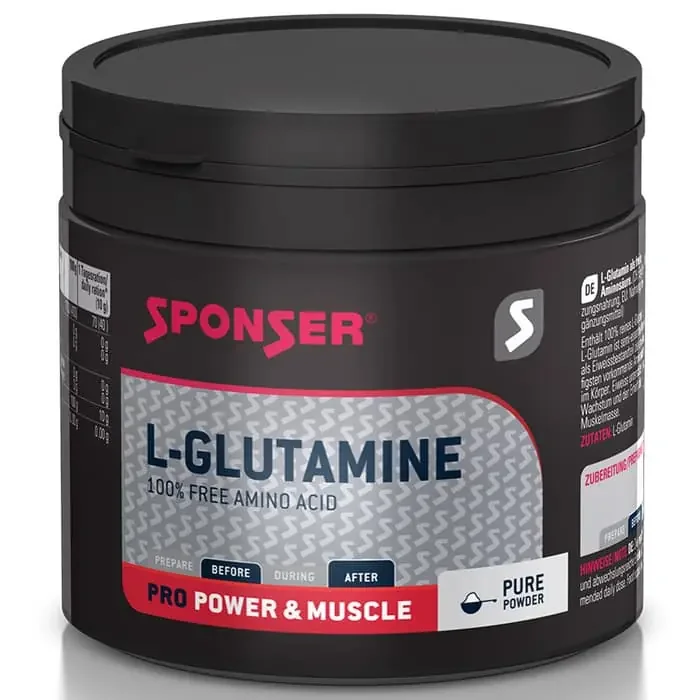 Sponser L-Glutamine 100% Pure Aminosäure-Pulver (350 g)