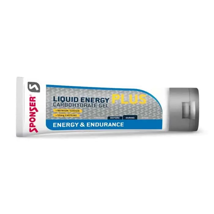 Sponser Liquid Energy Plus Energie-Gel Tube (70 g) Neutral