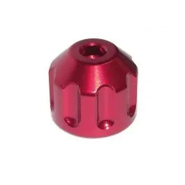 SR Suntour Einstellknopf SRS für Zugstufe unten rechts für SF14 Auron (rot)