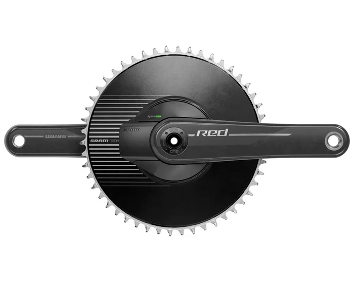 Sram Kurbelgarnitur Quarq Red 1 E1 Aero 50T | black