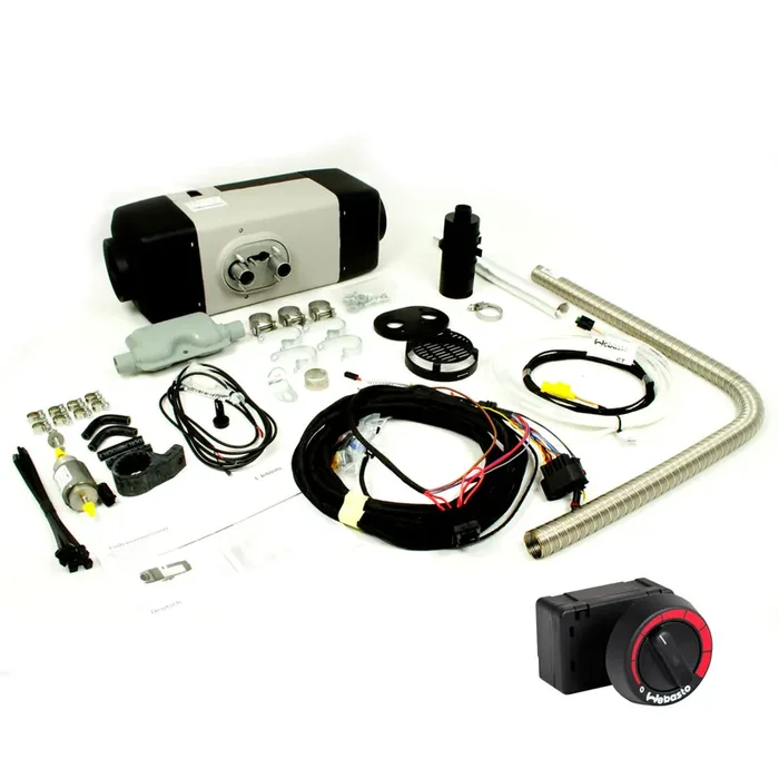 Standheizung Wohnmobil Air Top Evo 40 Diesel 12V/3,5kW Einbausatz Drehregler Höhenanpassung