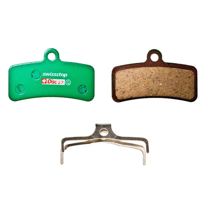 SwissStop Disc 27 C Bremsbeläge organisch für Shimano Saint / Zee / XT, TRP Quadiem, Tektro