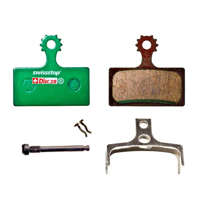 SwissStop Disc 28 C Bremsbeläge organisch für Shimano XTR / XT / SLX / Deore, FSA, Rever