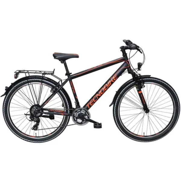 Tecnobike Portofino Street Mountainbike ATB 26″ schwarz 56 cm
