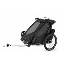Thule Chariot Sport 2 single – Kinderfahrradanhänger – Black