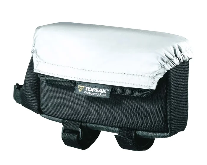 Topeak TriBag Large All Weather – 0.72 Liter wasserdichte Oberrohrtasche | black