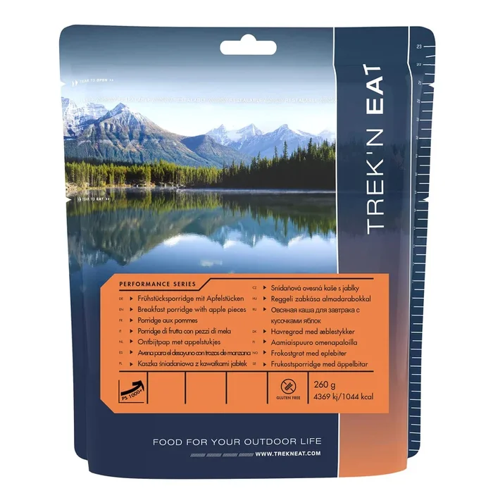 Trek’n Eat Frühstücksporridge mit Apfelstücken Outdoor Nahrung