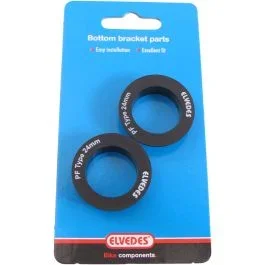 Tretlagerkappen Elvedes für Shimano 24mm Press-Fit (2 Stück)