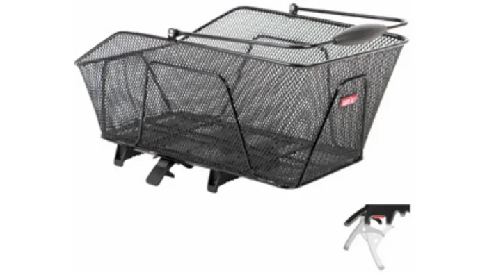 Unix Rosetto Gepäckträgerkorb Topklip schwarz