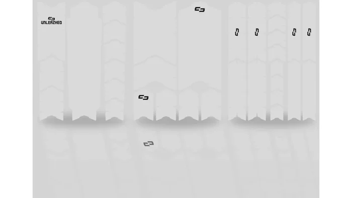 Unleazhed E-Bike Rahmenschutz 1 set clear glossy XXL