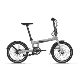 UTO PRO20 NE – 20 Zoll 7N Faltrad – satin grey