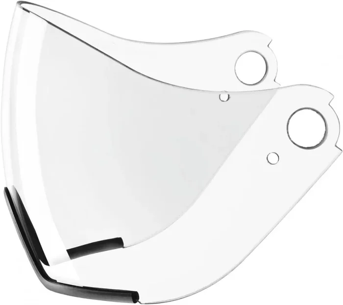 Uvex Finale Visor Ersatzvisier klar für Fahrradhelm, Größe 56-61 cm, 100% UV-Schutz, ideal für Dämmerung und dunkle Morgenstunden