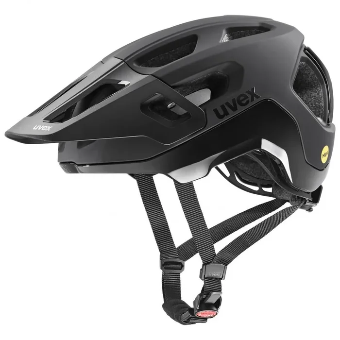 uvex react MIPS Fahrradhelm, black matt, Größe 59-61 cm, mit MIPS-Sicherheitssystem, sportliches Design, ideale Passform für Erwachsene