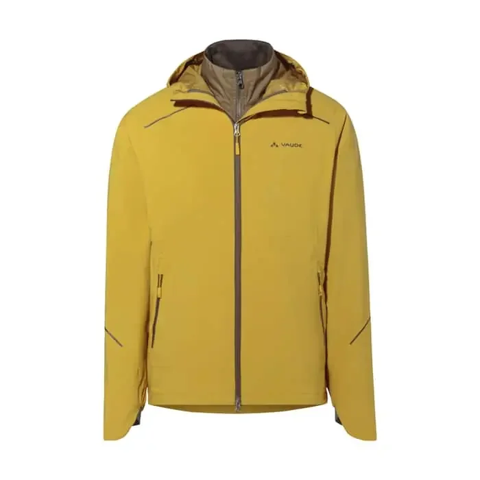 Vaude Yaras 3in1 wasserdichte Thermojacke Herren savanna L