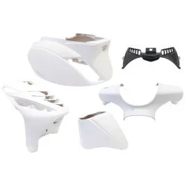 Verkleidungsset 5-Teilig Edge für Piaggio Zip-SP ab Baujahr 2000 – Mattweiss