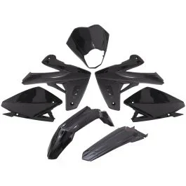 Verkleidungsset 7-Teilig Edge Rieju MRT 50cc SM – Schwarz