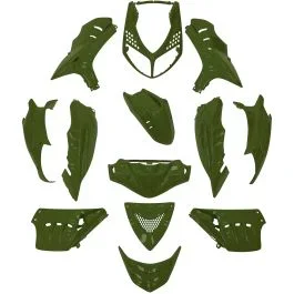 Verkleidungsset Peugeot Speedfight 2 -13 Teilig – Distriktgrün