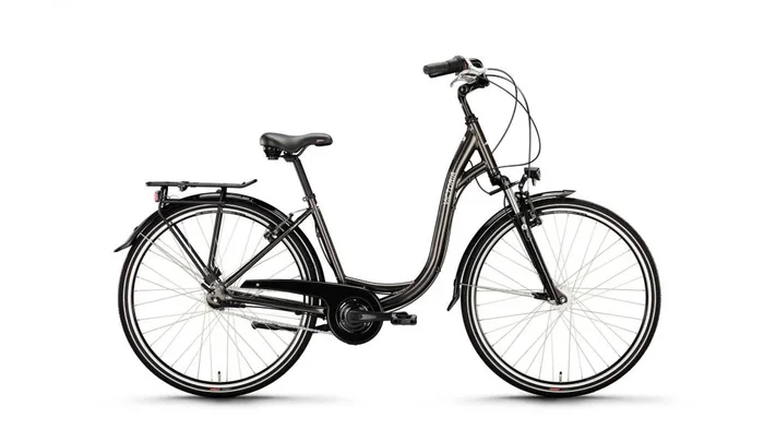 VICTORIA Cityrad „CLASSIC 3″ Mod. 24, Deep, 28“, smoky anthracite, 3-Gang SHIMANO „Nexus“ Rücktritt, 50 cm / MnnDas Fahrrad. Ehrlich und ohne Schnörkel. Seit vielen Jahren ein Klassiker im VICTORIA Programm. In Sachen Ausstattung und Farbe baugleich zum M