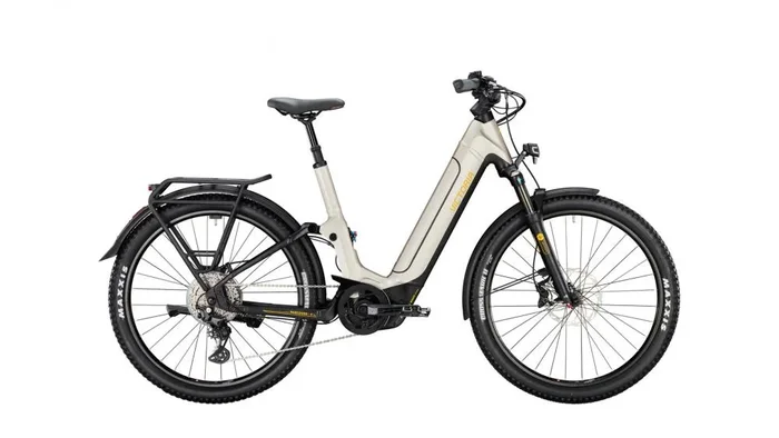 VICTORIA Elektro-Full Suspension „PARCOURS 4″ (#1), Wave, 27,5“, good grey metallic , 1×10-Gang SHIMANO „Deore“, 46 cm / S