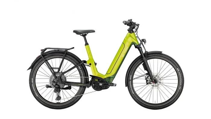 VICTORIA Elektro-Full Suspension „PARCOURS 6″ (#1), Wave, 27,5“, lime green, 1×11-Gang SHIMANO „Deore XT“, 51cm