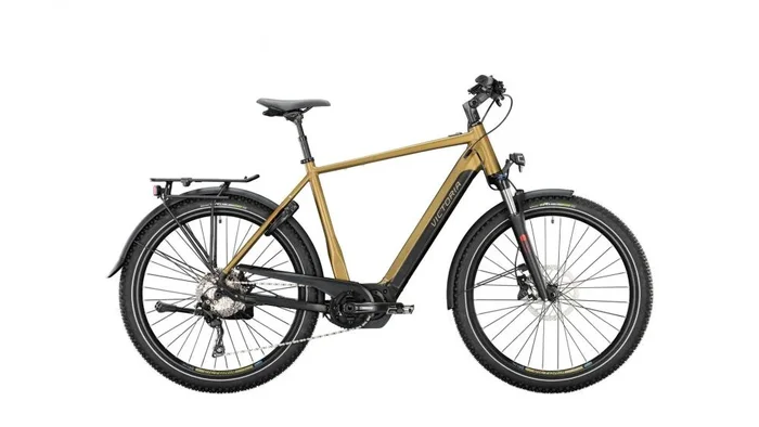 VICTORIA Elektro-SUV „eAdventure 12.5″ Mod. 22, Diamant, 27,5“, desert beige matt, 1×10-Gang SHIMANO „Deore“, 60cm