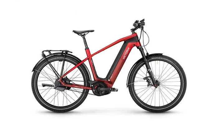 VICTORIA Elektro-SUV „FYBRON 5″ (#1), Diamant, 27,5“, inferno red, enviolo „Automatiq“, 58cm