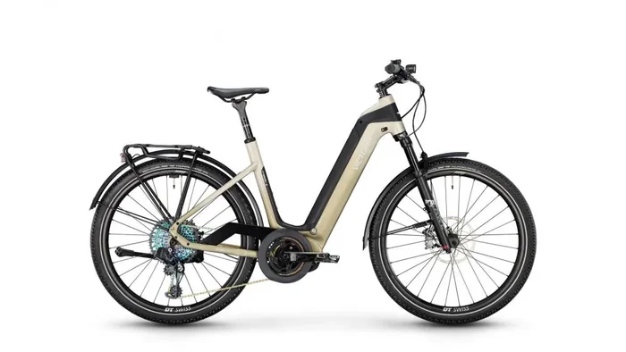 VICTORIA Elektro-SUV „FYBRON 8″ (#1), Wave, 27,5“, wheat beige, 1×12-Gang SRAM „X01 Eagle AXS“, 51cm