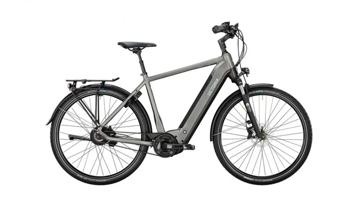 VICTORIA Elektro-Trekkingrad „TRESALO 17″ (#1), Diamant, 28“, bat black, enviolo, 60 cm / L