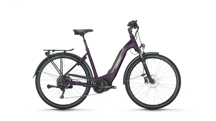 VICTORIA Elektro-Trekkingrad „TRESALO 6″ Mod. 24, Wave, 28“, butterfly purple, 1×10 Sunrace RD-MS100MD , 56cm