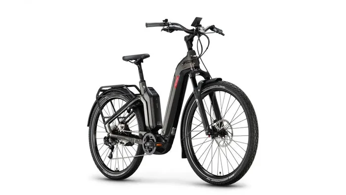 VICTORIA Elektro-Urbanrad „UTILYON 6″ (#1), Wave, 29“, anthracite grey, SHIMANO „Deore XT“, 11-Gang, 56cm