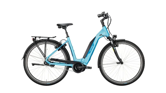 Victoria Tresalo 5 2023 Trekking-E-Bike Bosch (500 Wh) Wave für Damen 26″/45 cm/S aqua blue matt