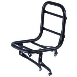 Vorderrad Gepäckträger für 16-28″ Transportfahrrad Steco mit V-Bremse 18 x 20 x 20 cm – Mattschwarz