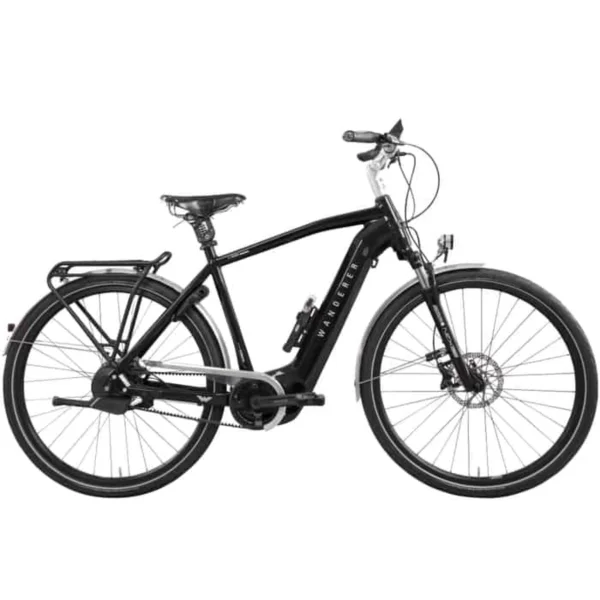 Wanderer E-Tourer I-F360+ E-Bike Trekkingrad Herren 28″ schwarz 53 cm