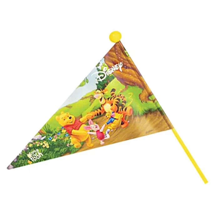 Widek Sicherheitswimpel / Fahne für Fahrräder und Roller- Winnie Pooh