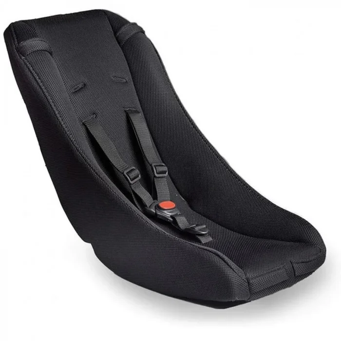 Winora Babysitz schwarz für F.U.B. 2W+3W, kompatibel mit Batavus Fier 2W+3W SC2&3, sicherer Kindersitz für Lastenräder