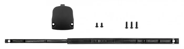 Winora Batterie Befestigungsset eFLITZER Schienenhalterung und unterer Abdeckung