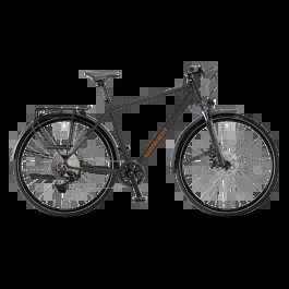 Winora Domingo 12 Pro High | Trekkingrad | 28″ | schwarz