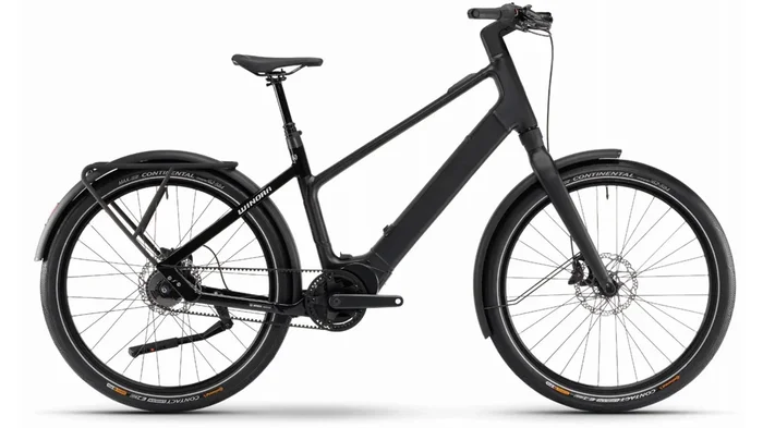 Winora iRide Pure R5f 400 Wh E-Bike Diamant 27,5″ black – matt & gloss