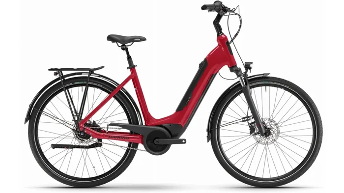 Winora Tria N8 500 Wh E-Bike Wave 28″ classic red