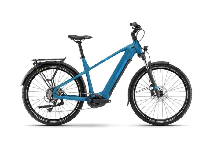 Winora Yucatán X8 High i 720 Wh Größe M 45 cm – Yamaha PW-S2 250 W / 75 Nm, Shimano Acera 8-Gang, 27,5″, darkblue matt