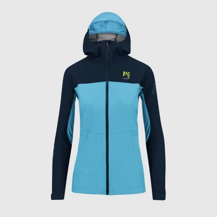 Women’s Jacket Karpos Lot Rain – Blue Atoll/Sky Captain