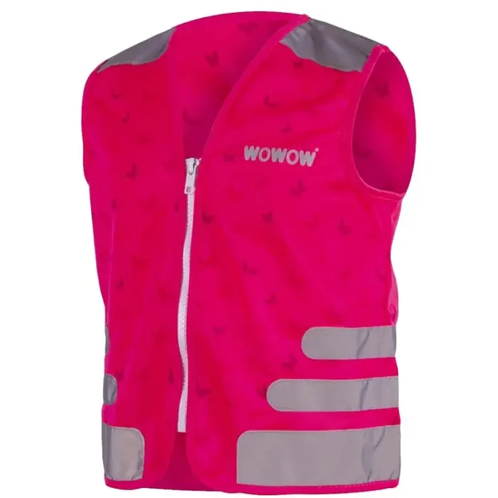 Wowow Nutty Warnweste Kinder pink XS