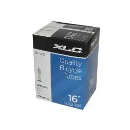 XLC Fahrradschlauch 16″ (1,75/2.125″ | 47/62-305 | AV | 35mm)