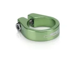 XLC PC-B05 Sattelstützklemmring (ø34,9mm | mit Innensechskant | grün / gelb)