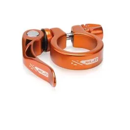 XLC PC-L04 Sattelklemme (ø34.9mm | mit Schnellspanner | orange)